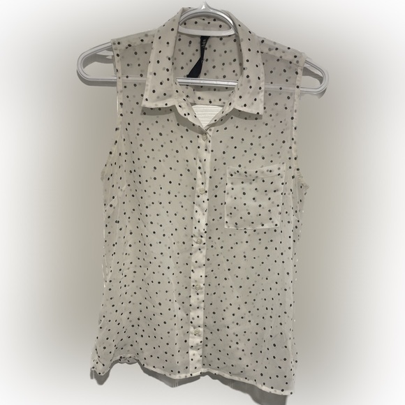 Jessica Simpson - Polka Dot Blouse - Picture 1 of 6